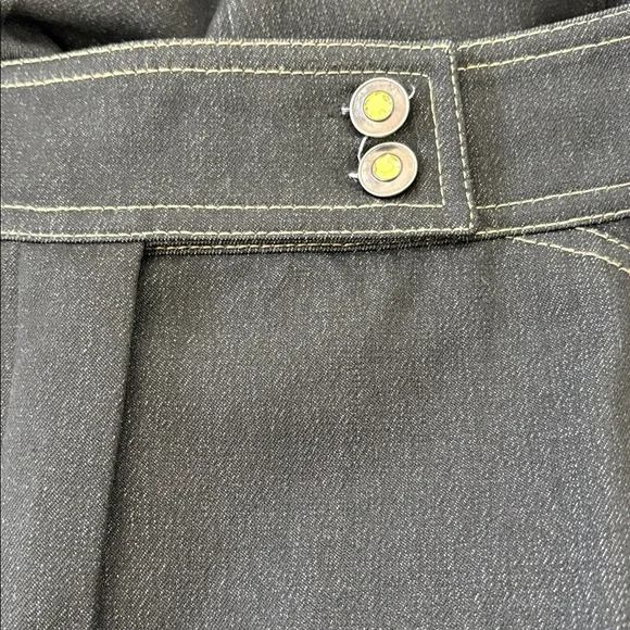 Vintage Stunning Conrad C Set NWOT Denim Embroidered Jacket/Pants size 12. - Picture 11 of 14